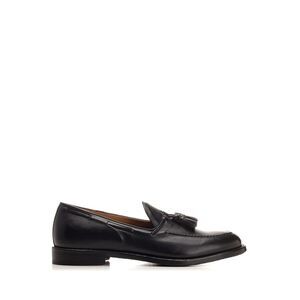 Corvari Men Leather Loafer With Tassels